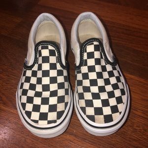 Kids Checkered Vans